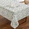 image:imageLaura Ashley Decorative Tablecloth Wrinkle and Stain Resistant Spillproof Water Repellent Easy Care Washable Polyester Fabric for Dining Kitchen Holiday and Party 60 x 84 Summer Palace SageSummer Palace Sage