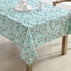 image:imageLaura Ashley Decorative Tablecloth Wrinkle and Stain Resistant Spillproof Water Repellent Easy Care Washable Polyester Fabric for Dining Kitchen Holiday and Party 60 x 84 Summer Palace SageEglantine