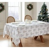 image:imageLaura Ashley Decorative Tablecloth Wrinkle and Stain Resistant Spillproof Water Repellent Easy Care Washable Polyester Fabric for Dining Kitchen Holiday and Party 60 x 84 Summer Palace SageTree Trellis