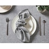 image:imageLaura Ashley Harper Luxuriously Smooth Fabric Tablecloth for Formal or Casual Dining Holiday Banquet Wedding or Party 60 x 84 DenimAsh Gray