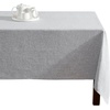 image:imageLaura Ashley Harper Luxuriously Smooth Fabric Tablecloth for Formal or Casual Dining Holiday Banquet Wedding or Party 60 x 84 DenimAsh Gray