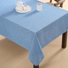 image:imageLaura Ashley Harper Luxuriously Smooth Fabric Tablecloth for Formal or Casual Dining Holiday Banquet Wedding or Party 60 x 84 DenimDenim