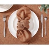 image:imageLaura Ashley Harper Luxuriously Smooth Fabric Tablecloth for Formal or Casual Dining Holiday Banquet Wedding or Party 60 x 84 DenimSpice