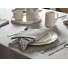 image:imageLaura Ashley Harper Luxuriously Smooth Fabric Tablecloth for Formal or Casual Dining Holiday Banquet Wedding or Party 60 x 84 DenimTaupe