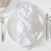 image:imageLaura Ashley Harper Luxuriously Smooth Fabric Tablecloth for Formal or Casual Dining Holiday Banquet Wedding or Party 60 x 84 DenimWhite