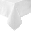 image:imageLaura Ashley Harper Luxuriously Smooth Fabric Tablecloth for Formal or Casual Dining Holiday Banquet Wedding or Party 60 x 84 DenimWhite