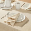 image:imageLaura Ashley Harper Luxuriously Smooth Fabric Tablecloth for Formal or Casual Dining Holiday Banquet Wedding or Party 60 x 84 DenimYellow