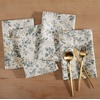 image:imageLaura Ashley Napkins Linen Blend Print Fabric for Dining Holiday Party Wedding or Banquet Set of 6 Country MeadowCountry Meadow