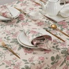 image:imageLaura Ashley Tablecloth Heavy Textured Faux Linen Fabric for Dining Holiday Party Wedding or Banquet 60 x 84 Tessa SageTessa Sage