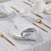 image:imageLaura Ashley Thames Tablecloth Jacquard Fabric Wrinkle Resistant for Dining Holiday Party Wedding or Banquet 60 x 84 SageBlue