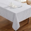 image:imageLaura Ashley Thames Tablecloth Jacquard Fabric Wrinkle Resistant for Dining Holiday Party Wedding or Banquet 60 x 84 SageBlue