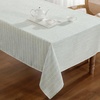 image:imageLaura Ashley Thames Tablecloth Jacquard Fabric Wrinkle Resistant for Dining Holiday Party Wedding or Banquet 60 x 84 SageSage