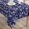 image:imageLaura Ashley Decorative Tablecloth Wrinkle and Stain Resistant Spillproof Water Repellent Easy Care Washable Polyester Fabric for Dining Kitchen Holiday and Party 60 x 84 Summer Palace SageBranch Toile