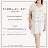 image:imageLaura Ashley Womens Nightgown Ribbed Knit Short Sleeve Henley SleepshirtWhite Lattice