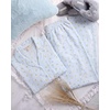 image:imageLaura Ashley Womens Pajamas 2 Piece Cotton Blend Notch Collar Button Down PJ SetLemon Stripe