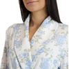 image:imageLaura Ashley Womens Robe Buttery Soft Brushed Knit Knee Length Bathrobe with PocketsGarden Floral