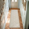 image:imageLaura Ashley All Loop Tufted 3x5 Washable SkidResistant Accent Rug  Ivory MarwoodAustell Twotone BerberIvory