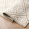 image:imageLaura Ashley All Loop Tufted 3x5 Washable SkidResistant Accent Rug  Ivory MarwoodAustell Twotone BerberIvory