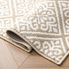image:imageLaura Ashley All Loop Tufted 3x5 Washable SkidResistant Accent Rug  Ivory MarwoodAustell Twotone BerberIvory