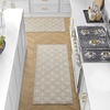 image:imageLaura Ashley All Loop Tufted 3x5 Washable SkidResistant Accent Rug  Ivory MarwoodAustell Twotone BerberIvory