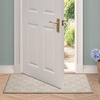 image:imageLaura Ashley All Loop Tufted 3x5 Washable SkidResistant Accent Rug  Ivory MarwoodAustell Twotone BerberIvory