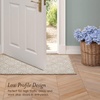 image:imageLaura Ashley All Loop Tufted 3x5 Washable SkidResistant Accent Rug  Ivory MarwoodAustell Twotone BerberIvory