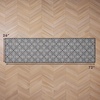 image:imageLaura Ashley All Loop Tufted 3x5 Washable SkidResistant Accent Rug  Ivory MarwoodAustell Twotone Dark GreyIvory