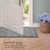 image:imageLaura Ashley All Loop Tufted 3x5 Washable SkidResistant Accent Rug  Ivory MarwoodAustell Twotone Dark GreyIvory
