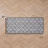 image:imageLaura Ashley All Loop Tufted 3x5 Washable SkidResistant Accent Rug  Ivory MarwoodAustell Twotone Dark GreyIvory