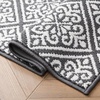 image:imageLaura Ashley All Loop Tufted 3x5 Washable SkidResistant Accent Rug  Ivory MarwoodAustell Twotone Dark GreyIvory