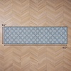 image:imageLaura Ashley All Loop Tufted 3x5 Washable SkidResistant Accent Rug  Ivory MarwoodAustell Twotone Dusty NavyIvory