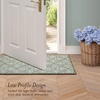 image:imageLaura Ashley All Loop Tufted 3x5 Washable SkidResistant Accent Rug  Ivory MarwoodAustell Twotone IvorySage