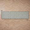 image:imageLaura Ashley All Loop Tufted 3x5 Washable SkidResistant Accent Rug  Ivory MarwoodAustell Twotone IvorySage