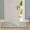 image:imageLaura Ashley All Loop Tufted 3x5 Washable SkidResistant Accent Rug  Ivory MarwoodAustell Twotone IvorySage