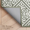 image:imageLaura Ashley All Loop Tufted 3x5 Washable SkidResistant Accent Rug  Ivory MarwoodAustell Twotone IvorySage