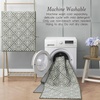 image:imageLaura Ashley All Loop Tufted 3x5 Washable SkidResistant Accent Rug  Ivory MarwoodAustell Twotone IvorySage