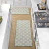 image:imageLaura Ashley All Loop Tufted 3x5 Washable SkidResistant Accent Rug  Ivory MarwoodAustell Twotone IvorySage
