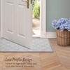 image:imageLaura Ashley All Loop Tufted 3x5 Washable SkidResistant Accent Rug  Ivory MarwoodAustell Twotone Light GreyIvory