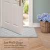 image:imageLaura Ashley All Loop Tufted 3x5 Washable SkidResistant Accent Rug  Ivory MarwoodAustell Twotone Light GreyIvory