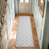 image:imageLaura Ashley All Loop Tufted 3x5 Washable SkidResistant Accent Rug  Ivory MarwoodAustell Twotone Light GreyIvory