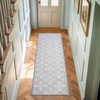 image:imageLaura Ashley All Loop Tufted 3x5 Washable SkidResistant Accent Rug  Ivory MarwoodAustell Twotone Light GreyIvory