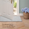 image:imageLaura Ashley All Loop Tufted 3x5 Washable SkidResistant Accent Rug  Ivory MarwoodAustell Twotone Light GreyIvory