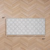 image:imageLaura Ashley All Loop Tufted 3x5 Washable SkidResistant Accent Rug  Ivory MarwoodAustell Twotone Light GreyIvory