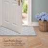 image:imageLaura Ashley All Loop Tufted 3x5 Washable SkidResistant Accent Rug  Ivory MarwoodAustell Twotone Light GreyIvory