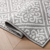 image:imageLaura Ashley All Loop Tufted 3x5 Washable SkidResistant Accent Rug  Ivory MarwoodAustell Twotone Light GreyIvory