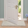 image:imageLaura Ashley All Loop Tufted 3x5 Washable SkidResistant Accent Rug  Ivory MarwoodAustell Twotone LinenIvory