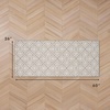 image:imageLaura Ashley All Loop Tufted 3x5 Washable SkidResistant Accent Rug  Ivory MarwoodAustell Twotone LinenIvory