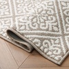image:imageLaura Ashley All Loop Tufted 3x5 Washable SkidResistant Accent Rug  Ivory MarwoodAustell Twotone LinenIvory