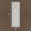 image:imageLaura Ashley All Loop Tufted 3x5 Washable SkidResistant Accent Rug  Ivory MarwoodBarnsley Blue