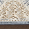 image:imageLaura Ashley All Loop Tufted 3x5 Washable SkidResistant Accent Rug  Ivory MarwoodBarnsley Blue